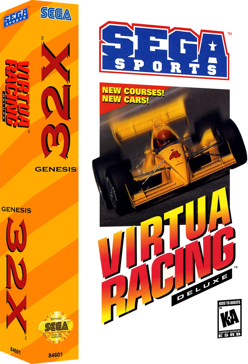 Virtua Racing Deluxe box art
