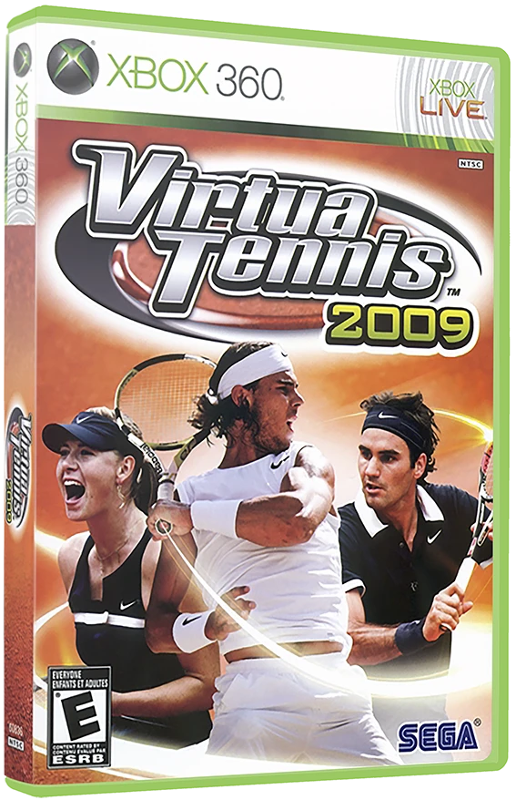 Virtua Tennis 2009 box art
