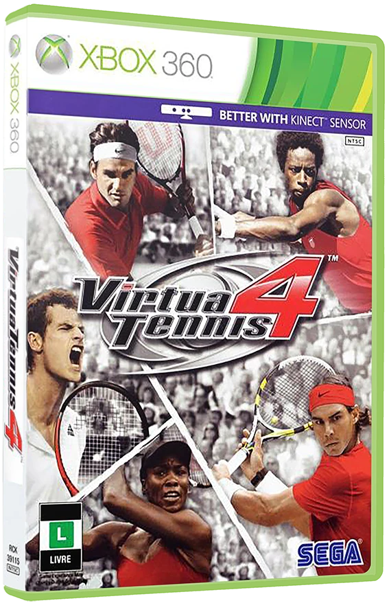 Virtua Tennis 4 box art