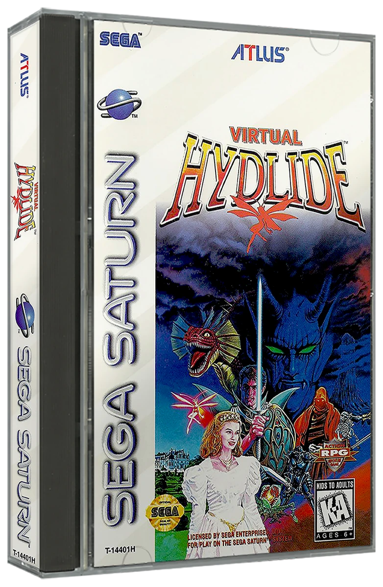Virtual Hydlide box art