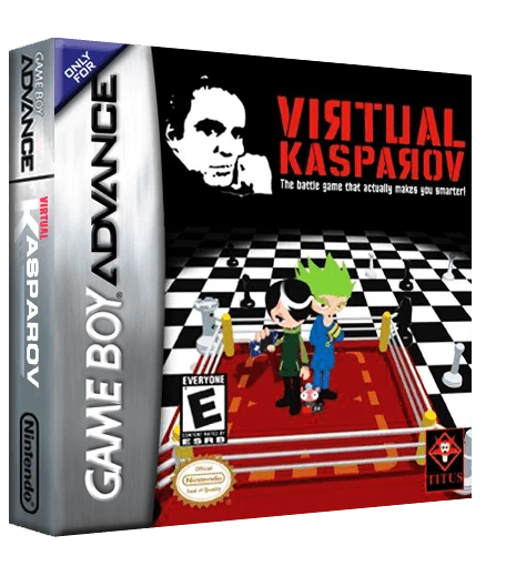 Virtual Kasparov box art