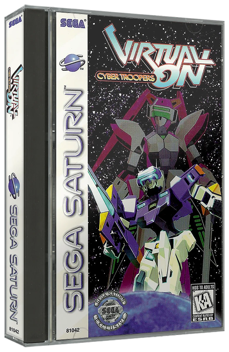 Virtual On: Cyber Troopers box art