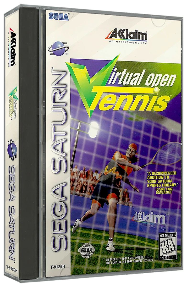 Virtual Open Tennis box art