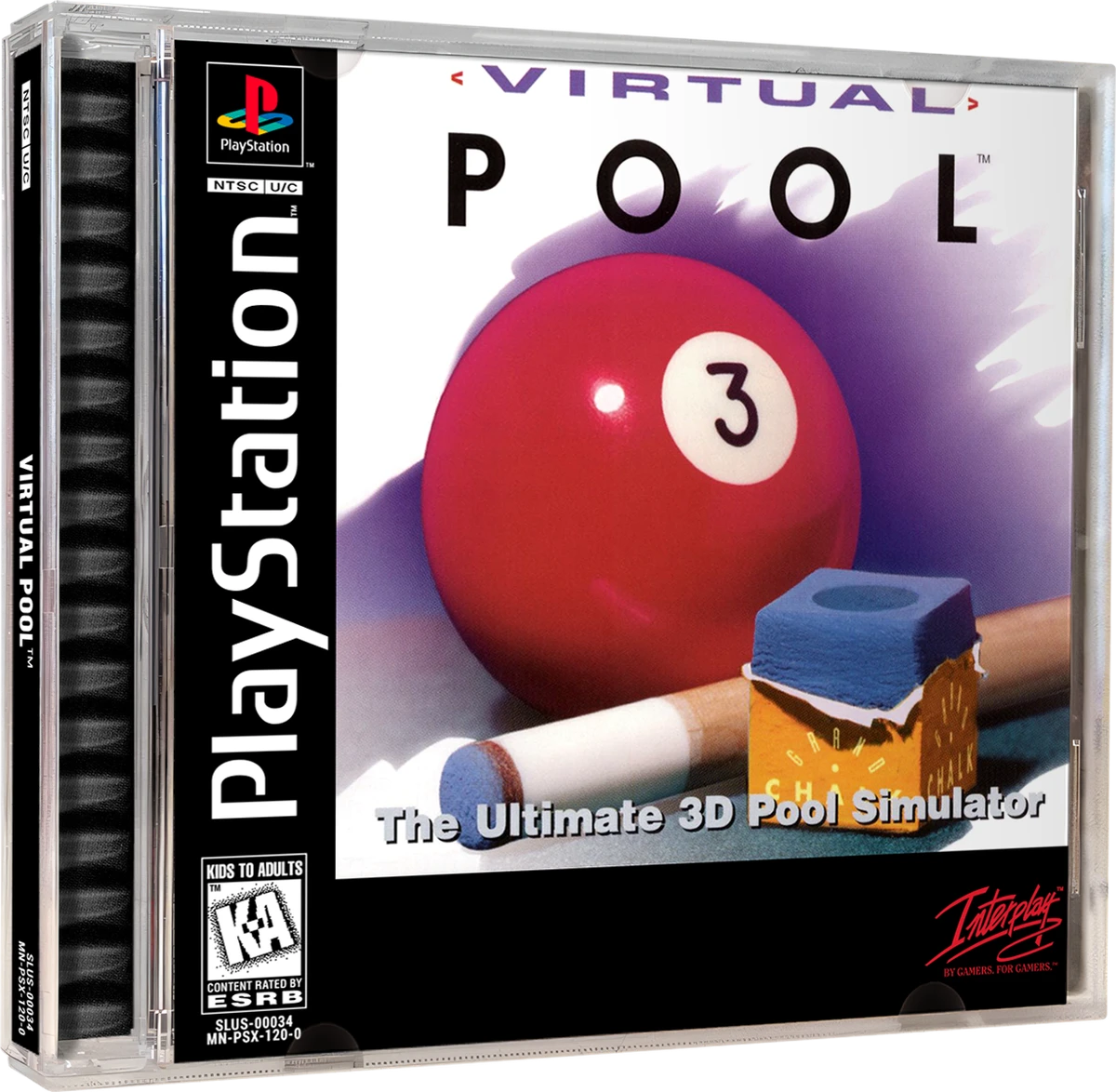 Virtual Pool box art