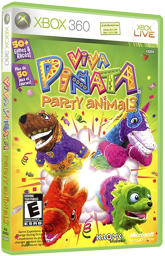 Viva Pinata Party Animals box art