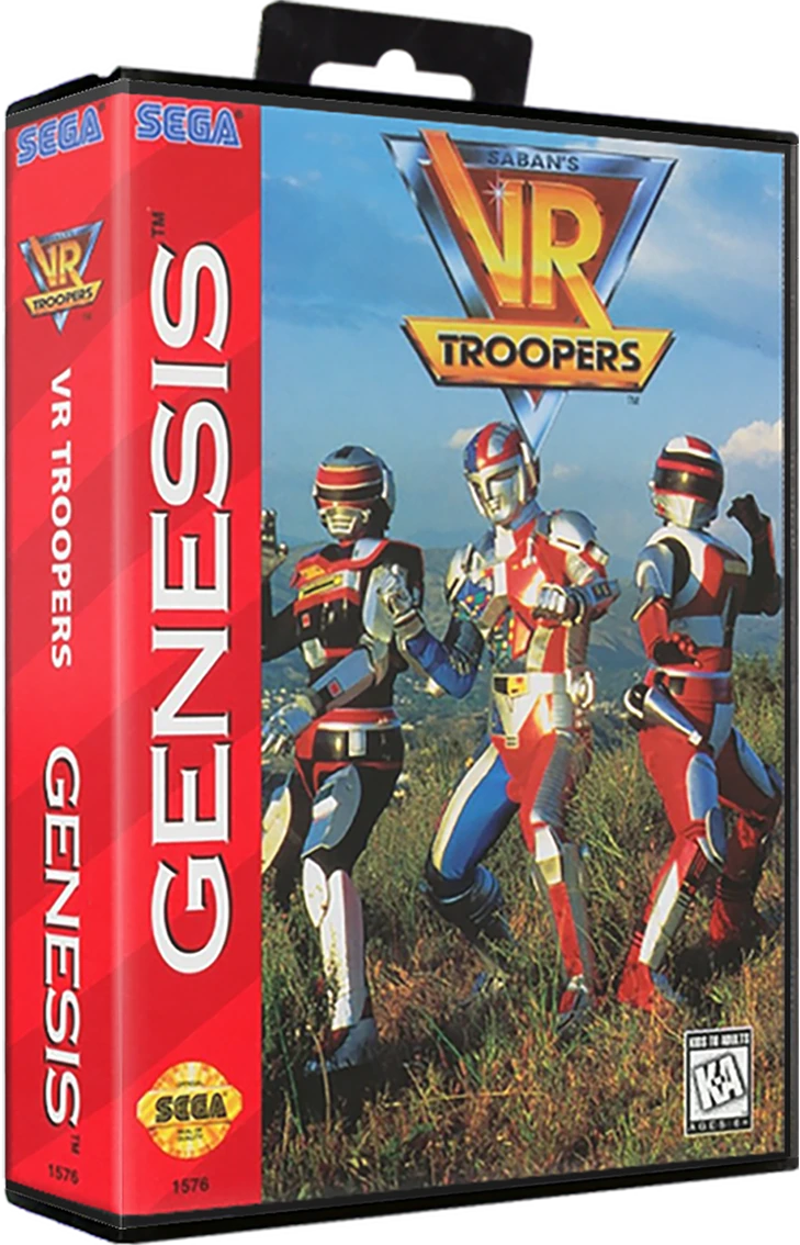 VR Troopers box art