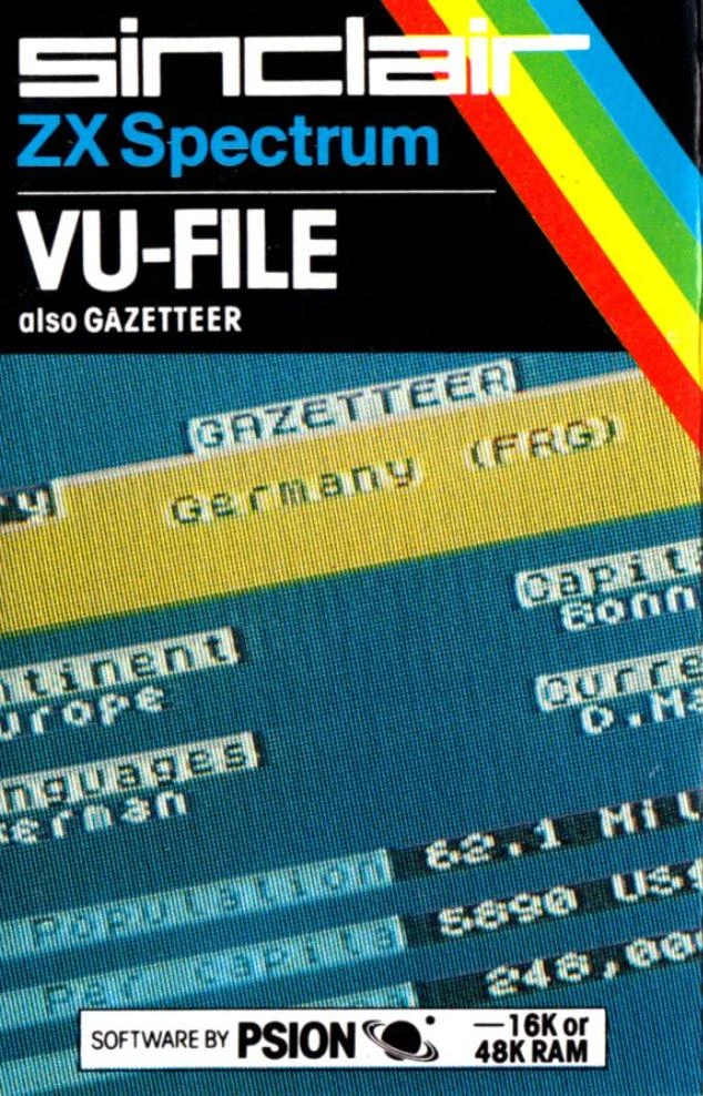 VU-File box art