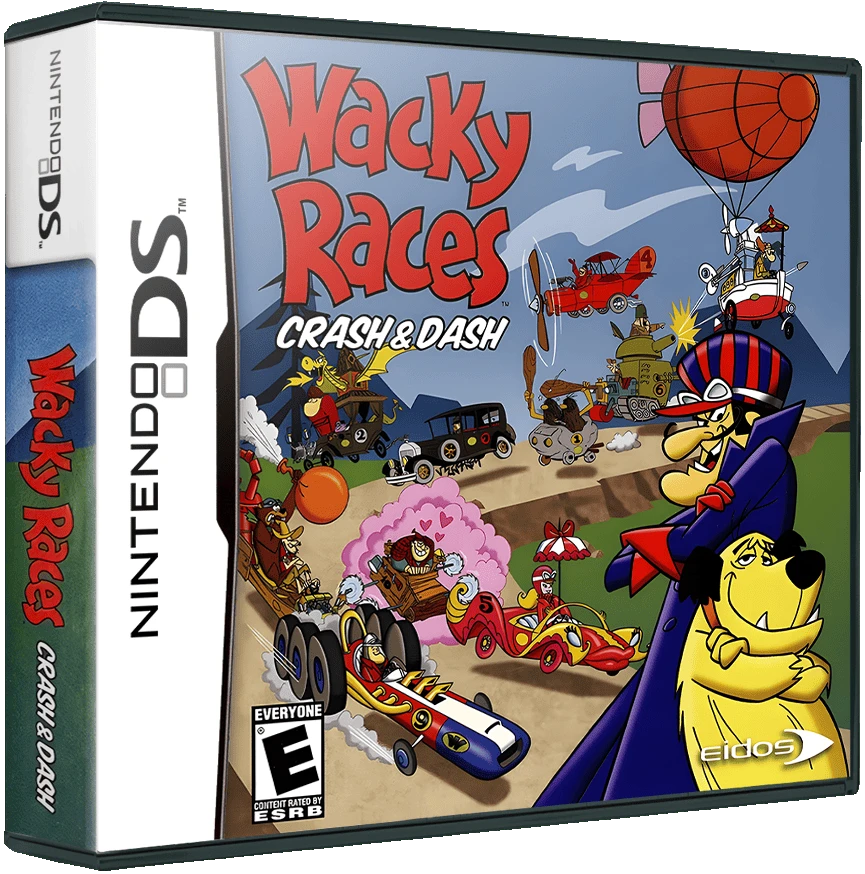 Wacky Races: Crash & Dash box art