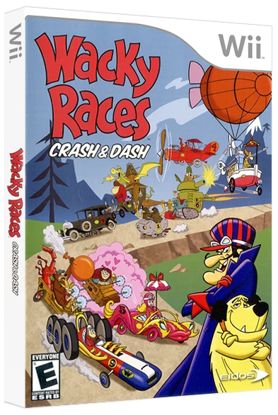 Wacky Races: Crash & Dash box art