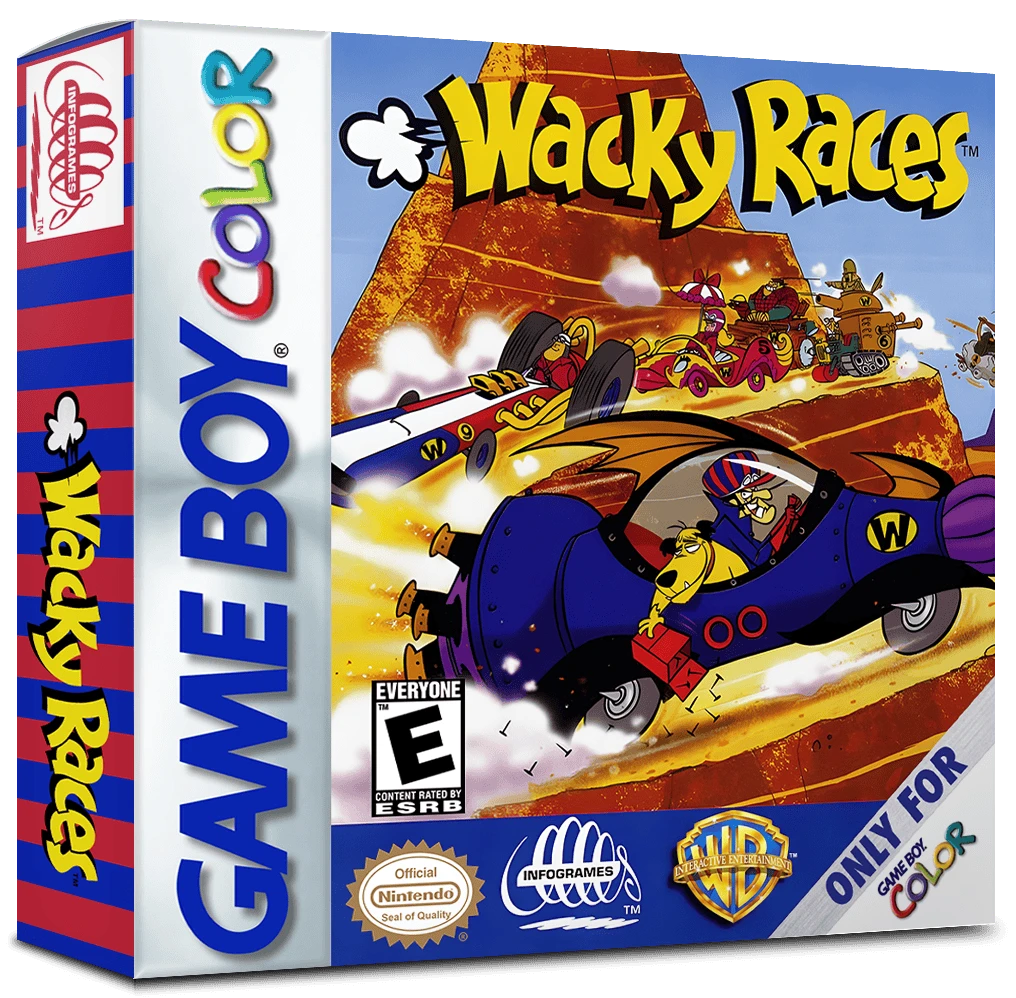 Wacky Races box art