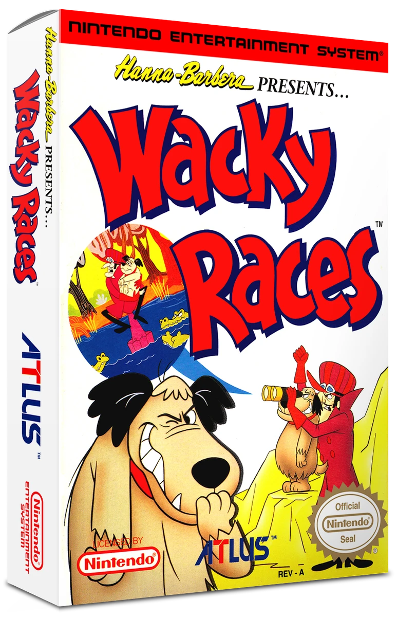 Wacky Races box art