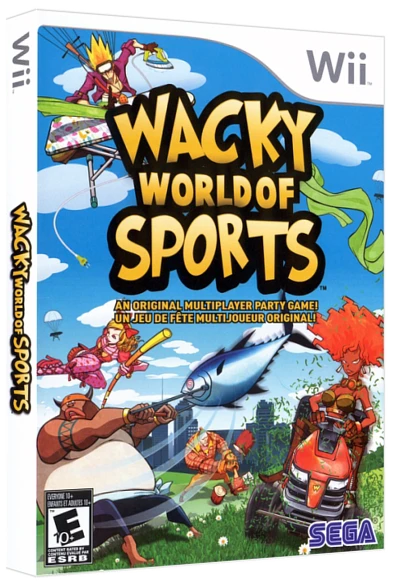 Wacky World of Sports box art