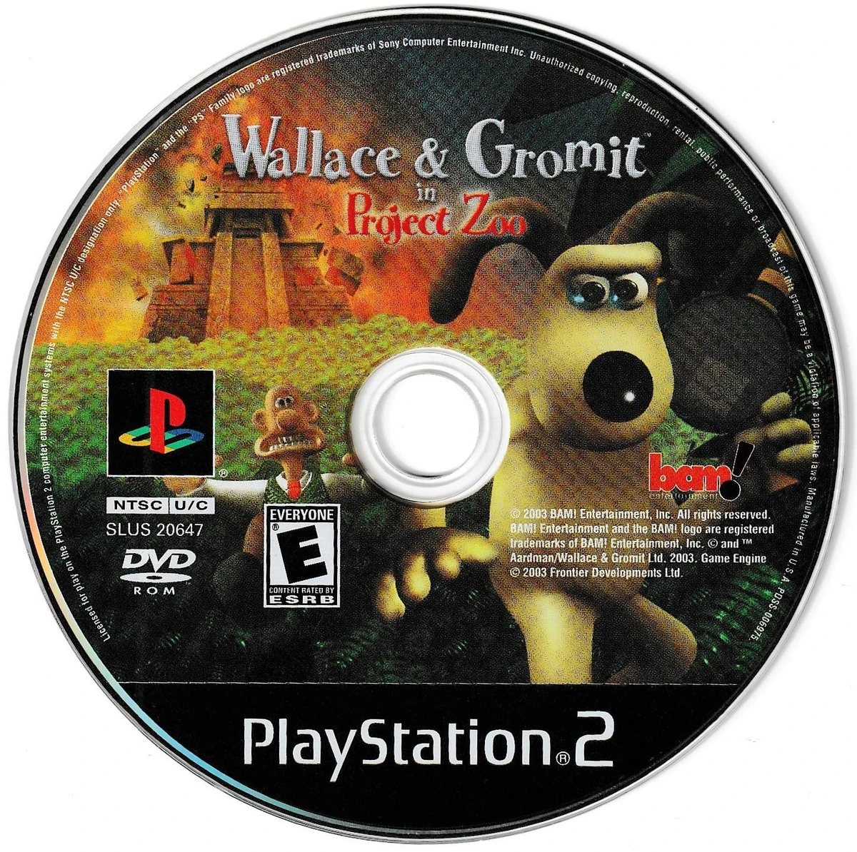 Wallace and Gromit Project Zoo box art