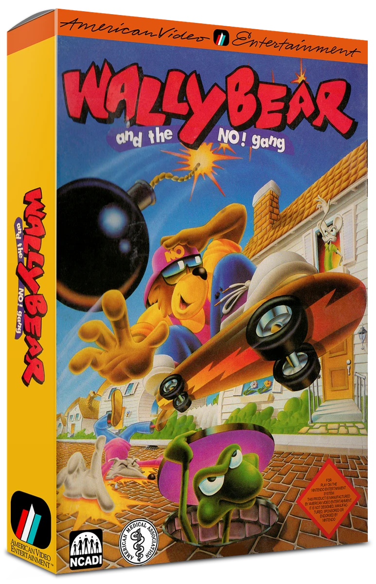 Wally Bear and the No Gang box art