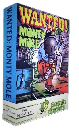 Wanted: Monty Mole box art