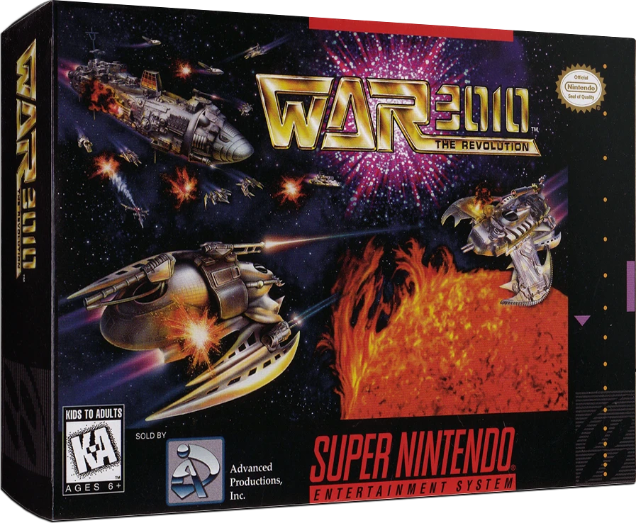 War 3010 The Revolution box art