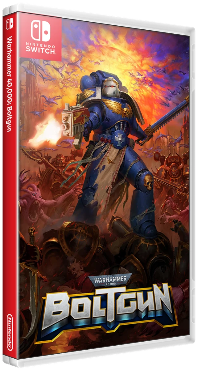 Warhammer 40,000: Boltgun box art