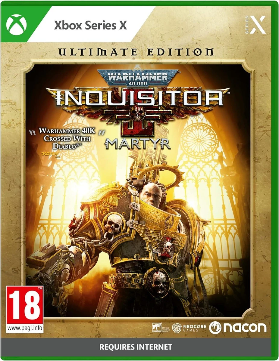 Warhammer 40,000: Inquisitor Martyr [Ultimate Edition] box art