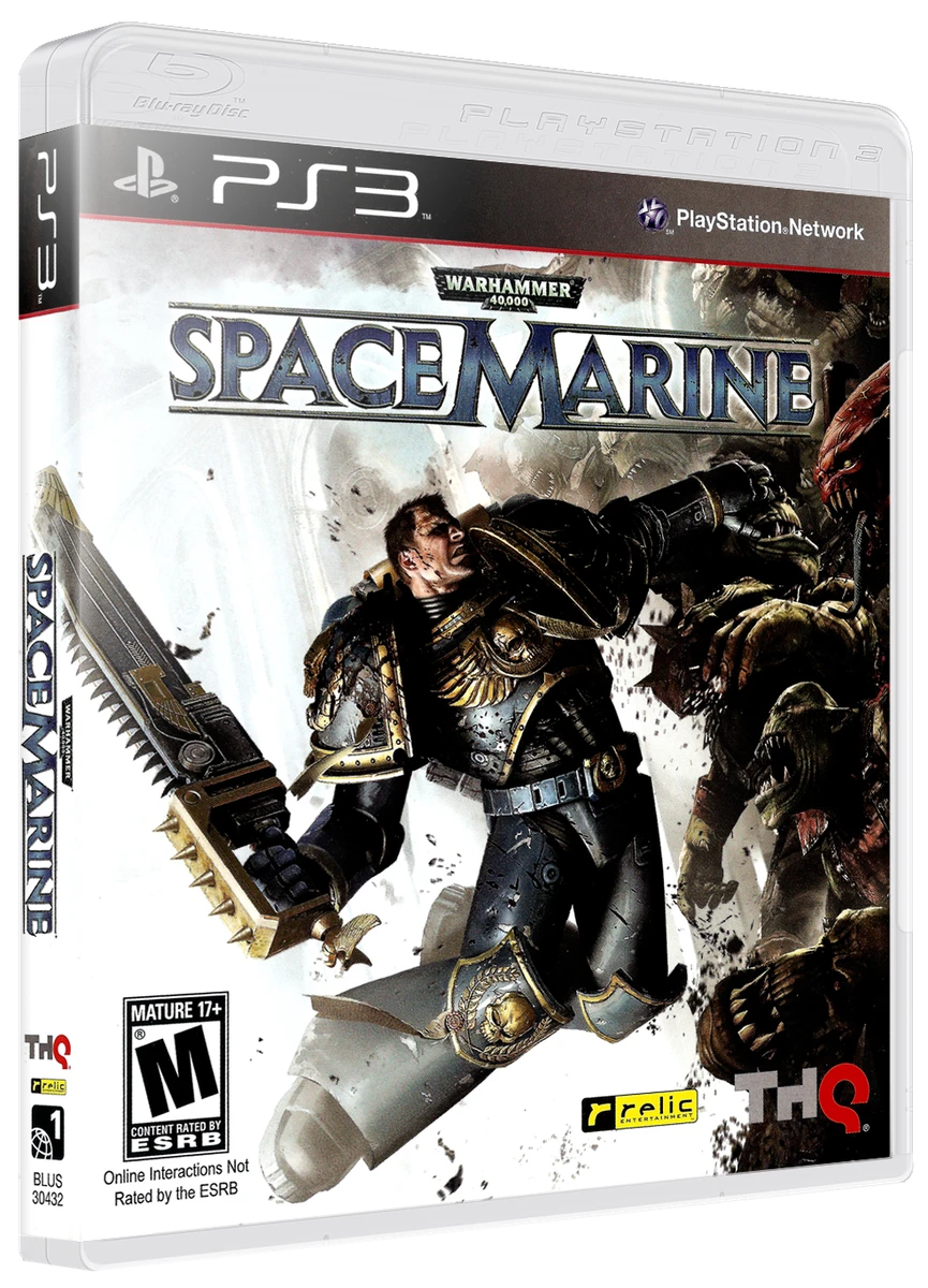 Warhammer 40,000: Space Marine box art