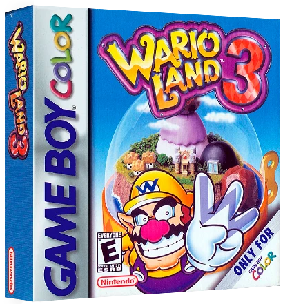 Wario Land 3 box art