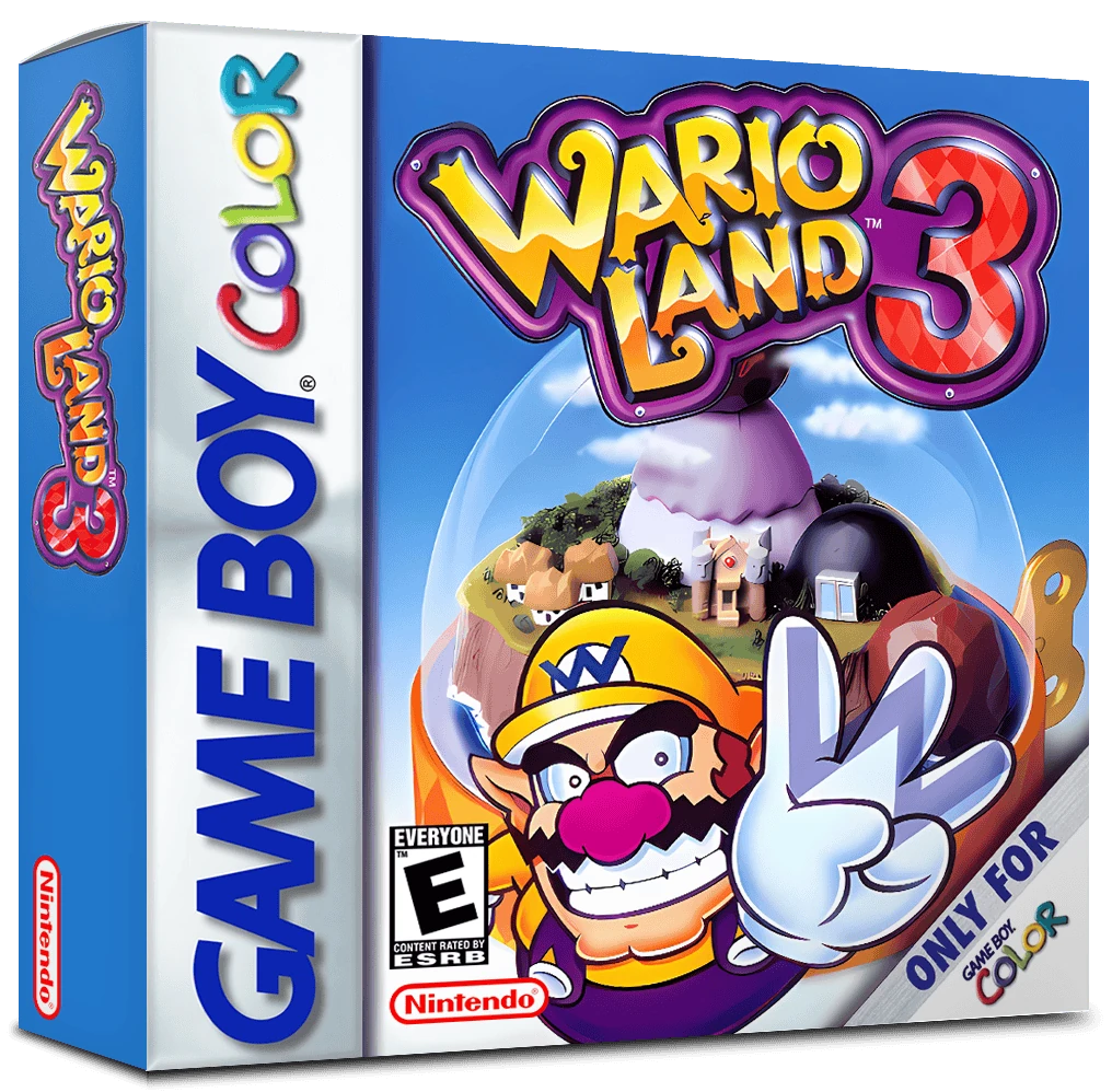 Wario Land 3 box art