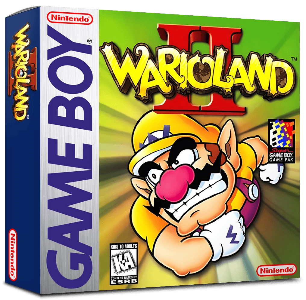 Wario Land II box art