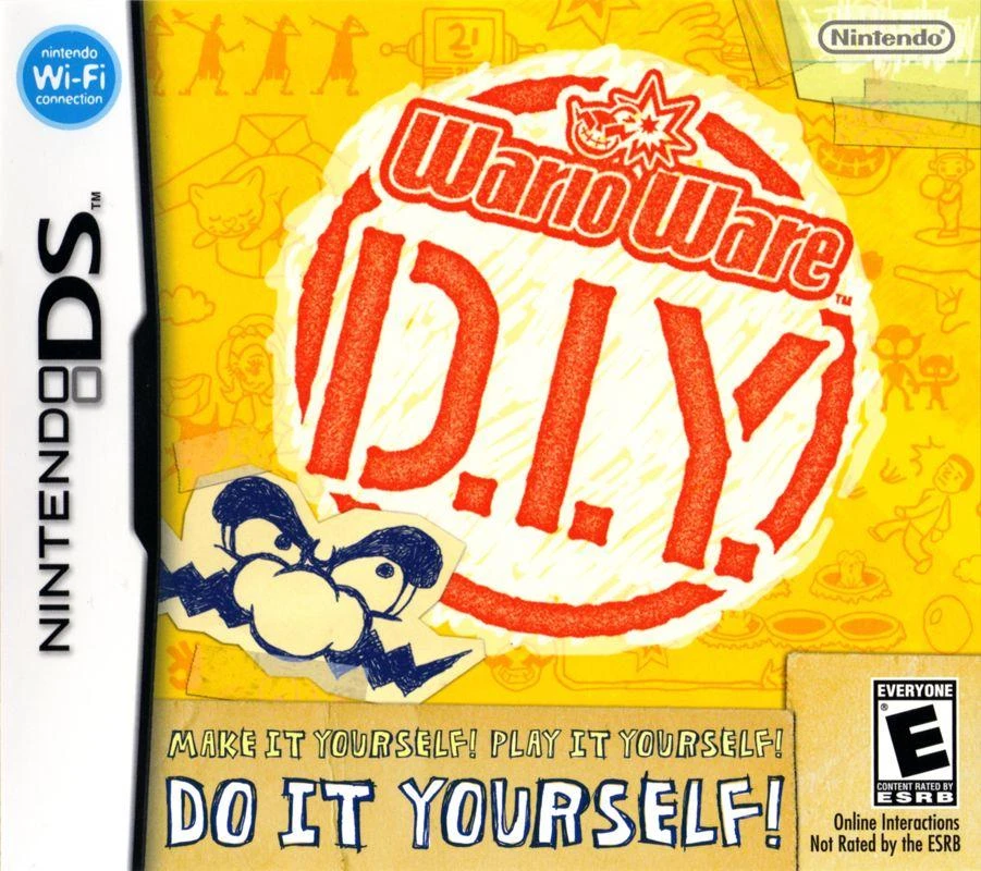 Wario Ware D.I.Y. box art