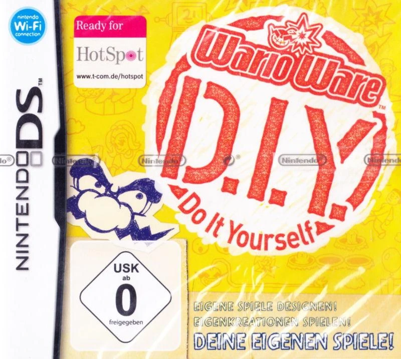 Wario Ware D.I.Y. box art
