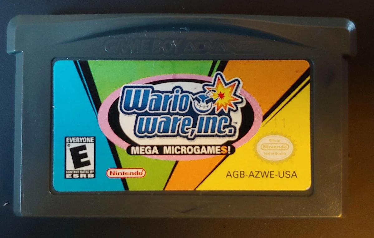 Wario Ware Mega Microgames box art