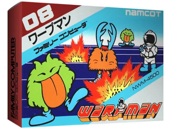 Warpman box art