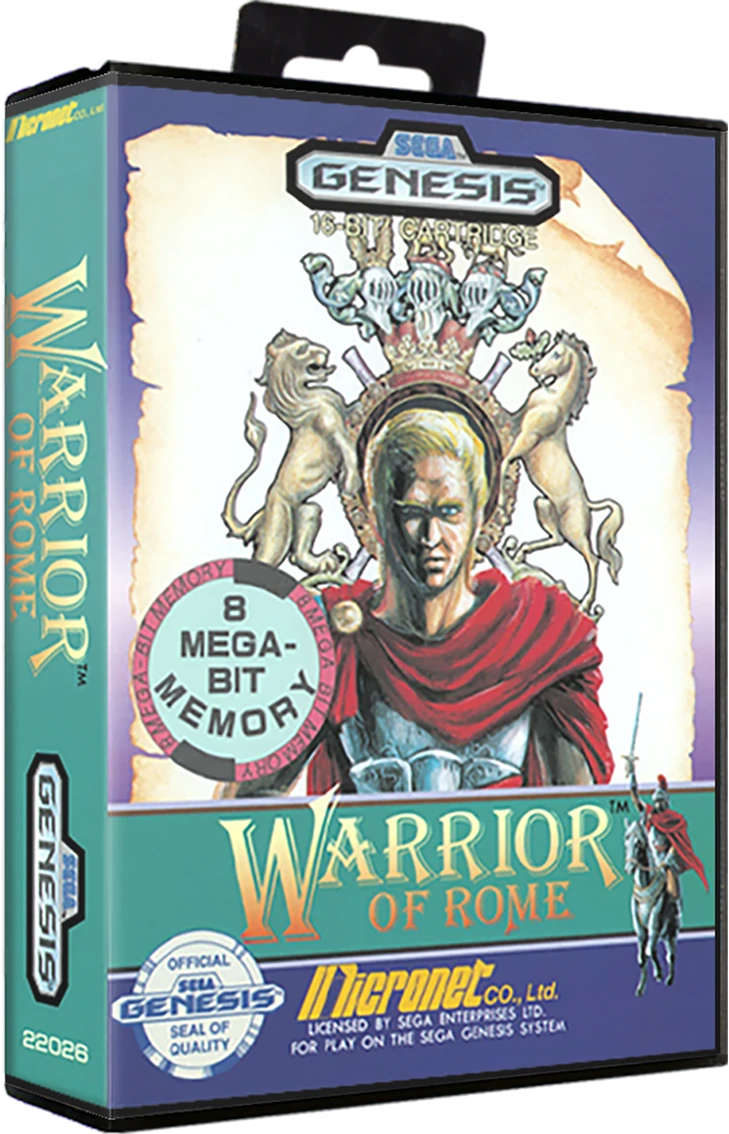 Warrior of Rome box art