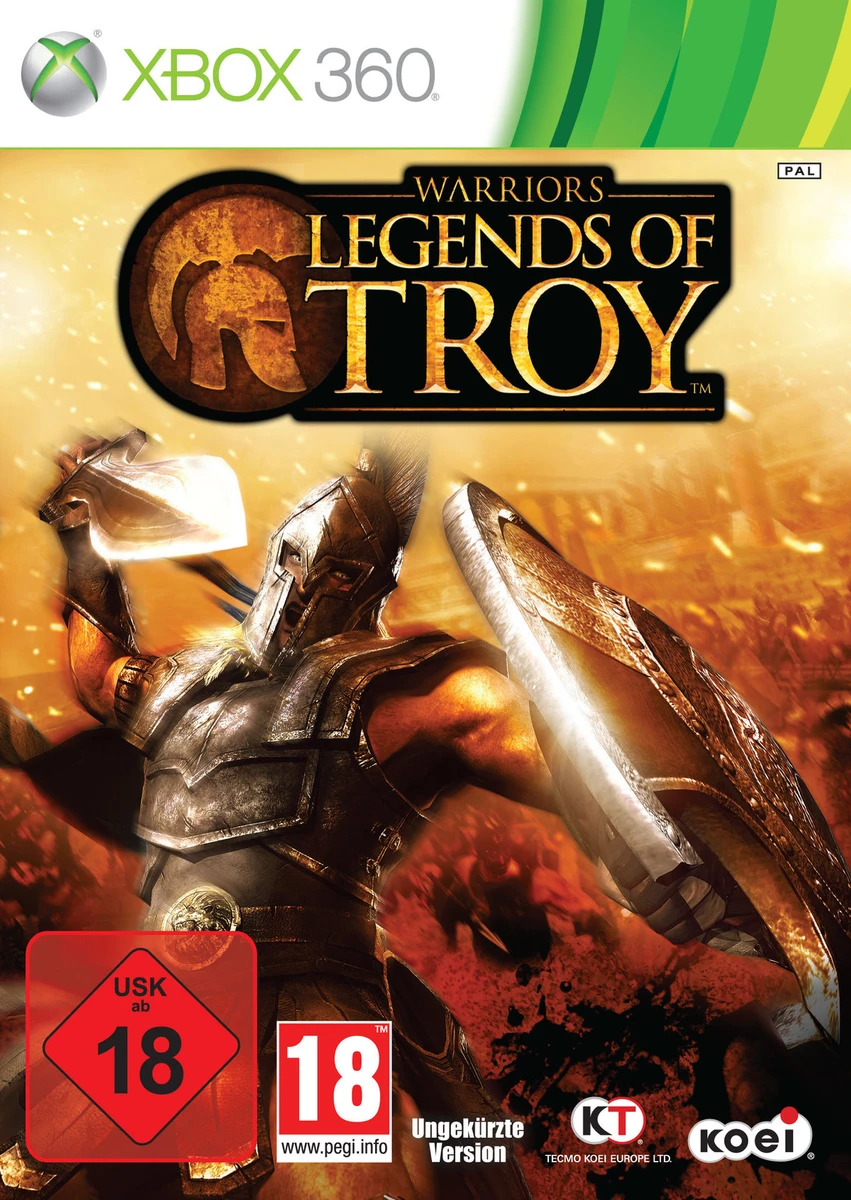 Warriors: Legends Of Troy box art