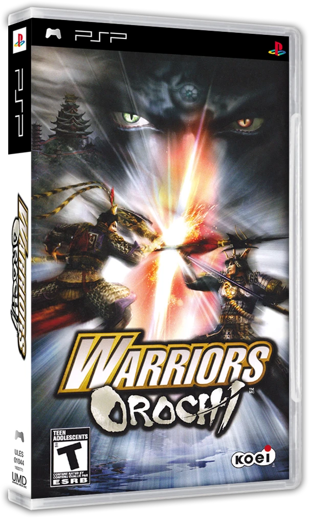 Warriors Orochi box art
