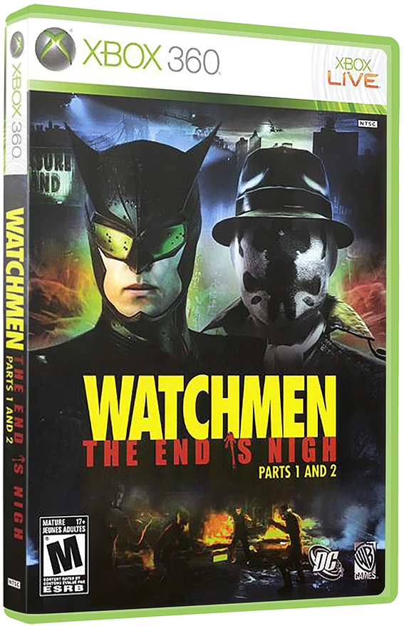 Watchmen The End is Nigh Parts 1 & 2 box art