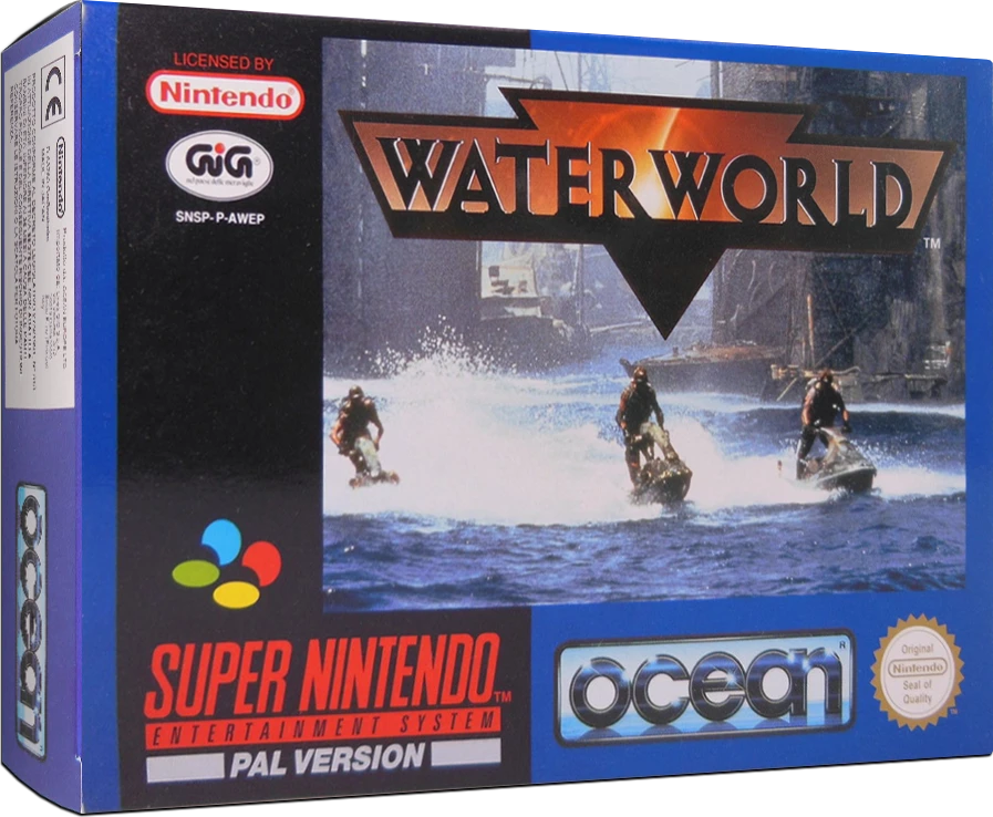 Waterworld box art