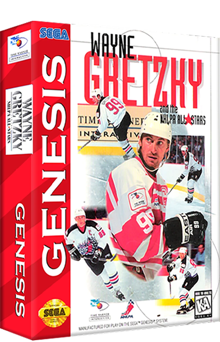 Wayne Gretzky and the NHLPA All-Stars box art