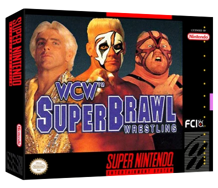 WCW Superbrawl Wrestling box art