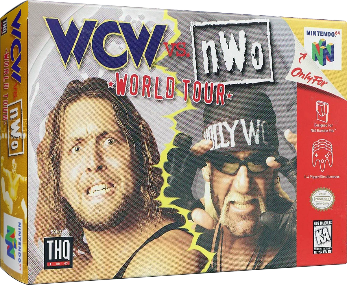 WCW vs NWO World Tour box art