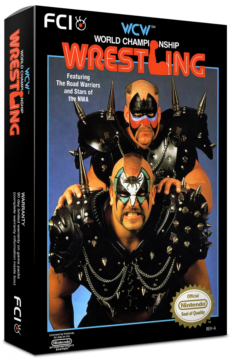 WCW World Championship Wrestling box art