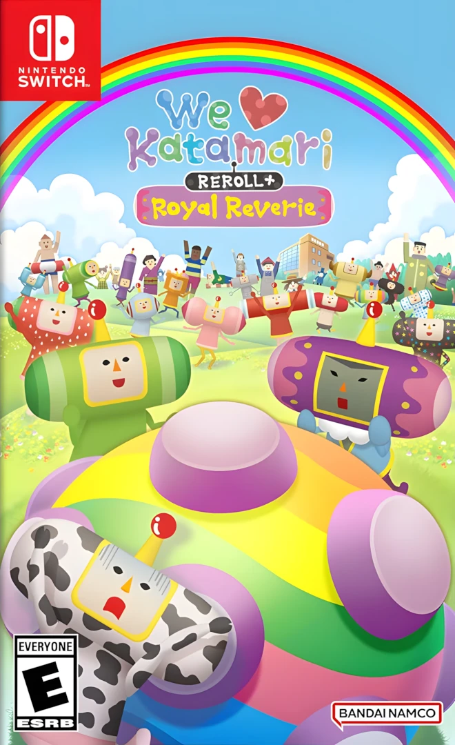 We Love Katamari Reroll + Royal Reverie box art
