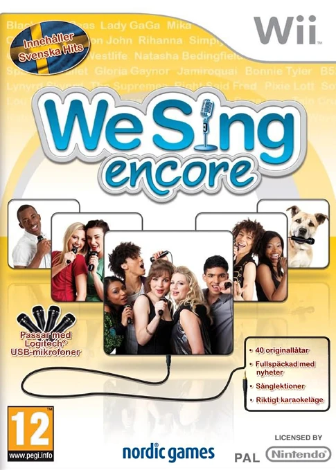 We Sing Encore box art