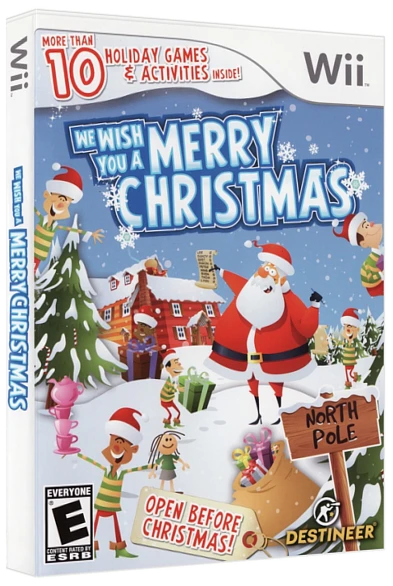 We Wish You A Merry Christmas box art
