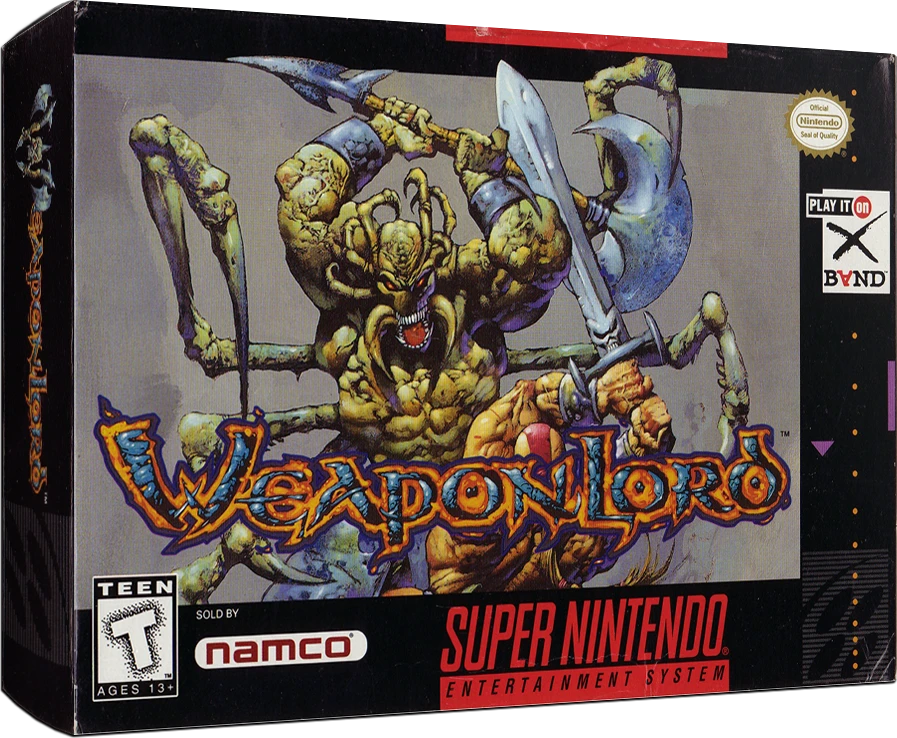WeaponLord box art