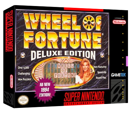 Wheel of Fortune Deluxe Edition box art
