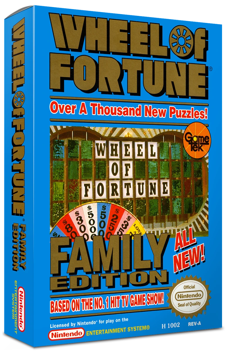 Wheel of Fortune Family Edition box art
