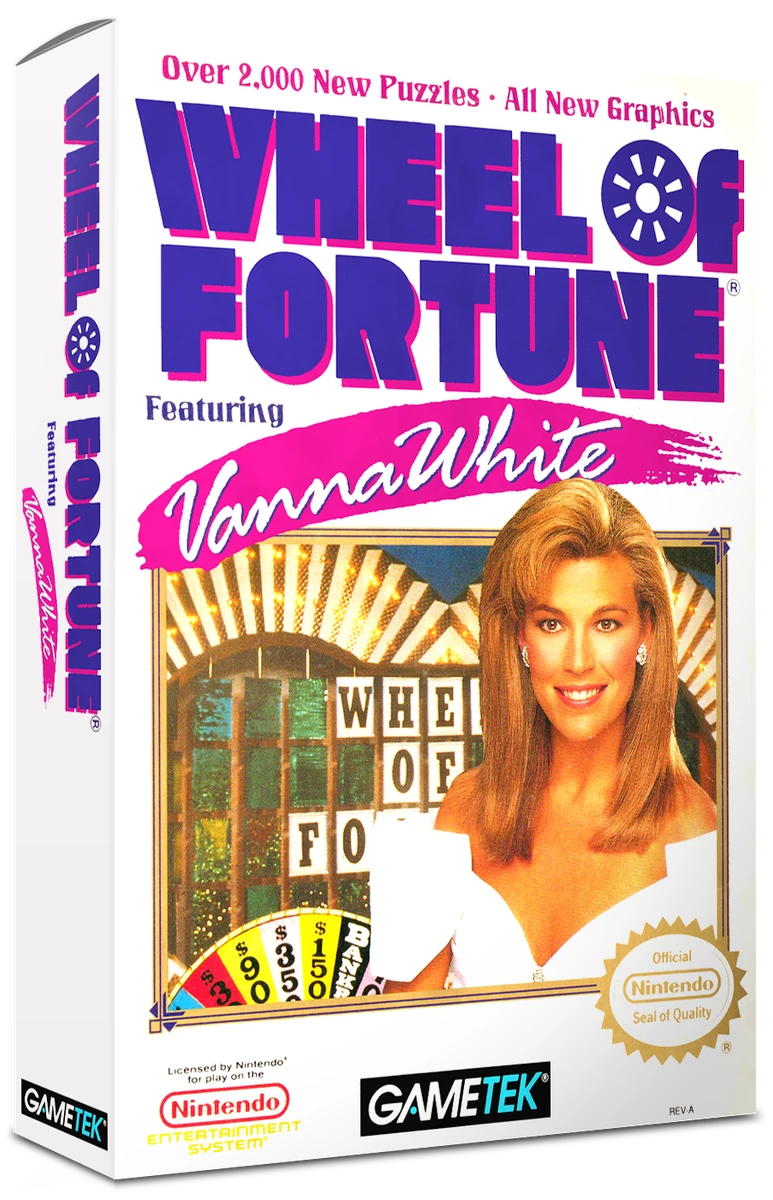 Wheel of Fortune Featuring Vanna White box art
