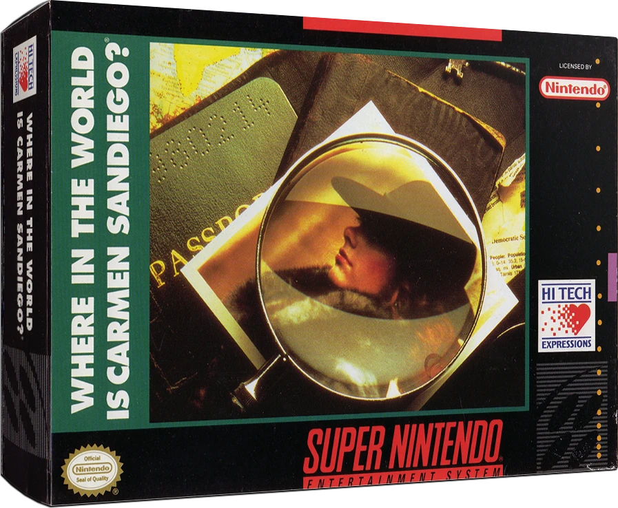 Where in the World is Carmen Sandiego [Big Box] box art