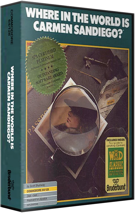 Where in the World is Carmen Sandiego box art