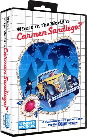 Where in the World Is Carmen Sandiego box art