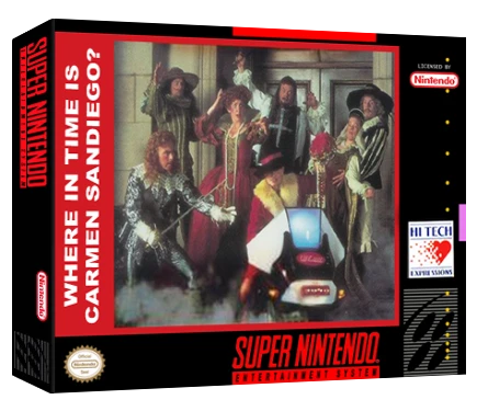 Where in Time is Carmen Sandiego [Big Box] box art